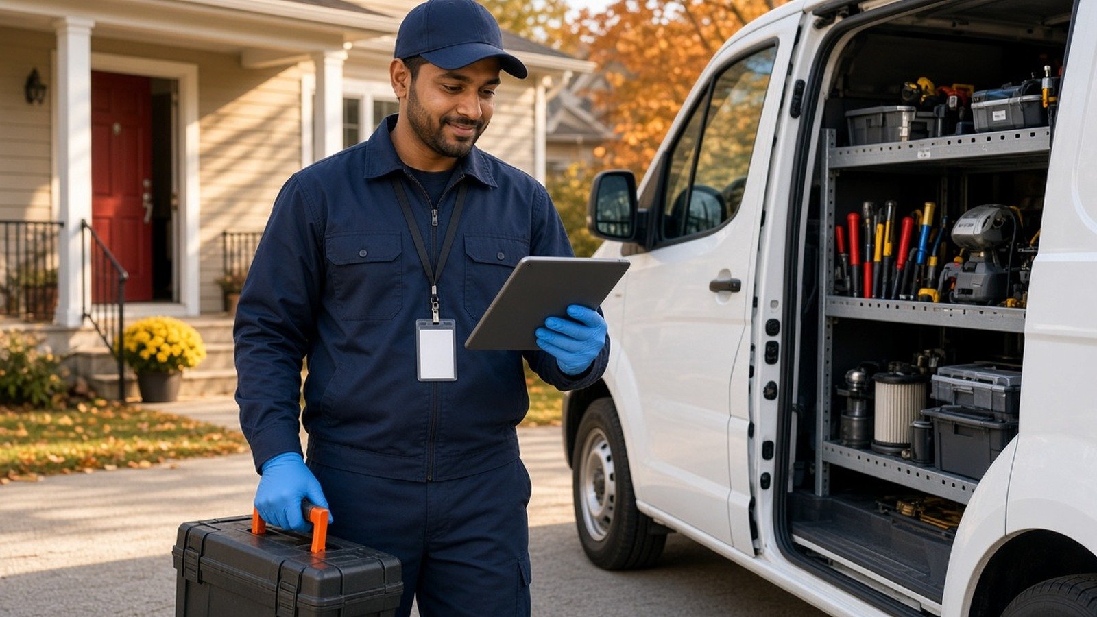 Green Bay Appliance Repair Pros technicians and service van